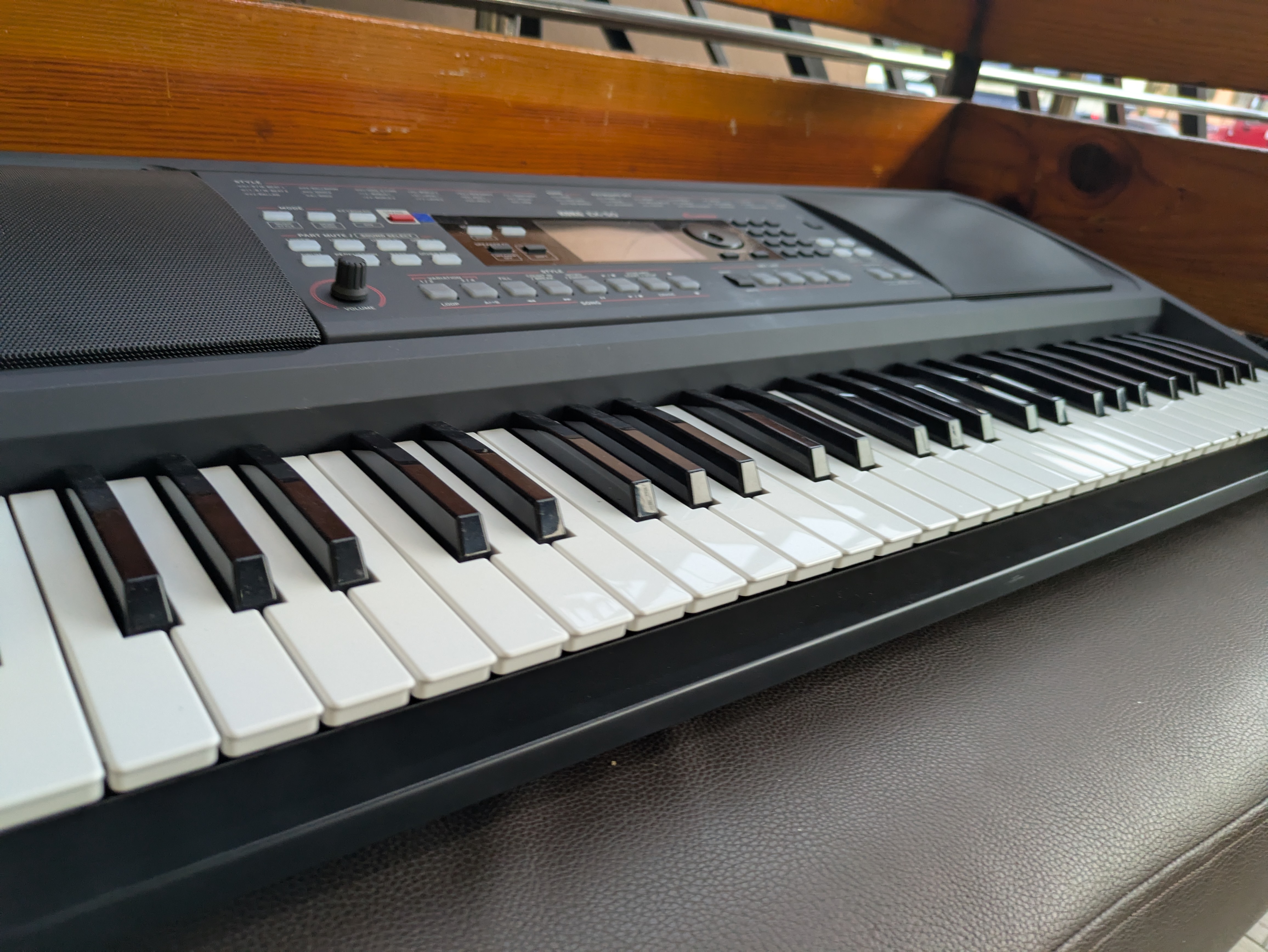 instrumentos musicales - Piano Korg EK-50 como nuevo 