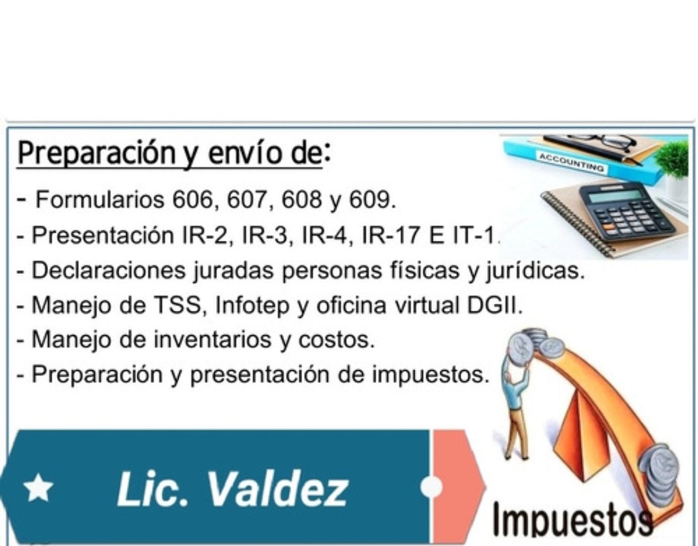 servicios profesionales - Igualas Contables (DGII)