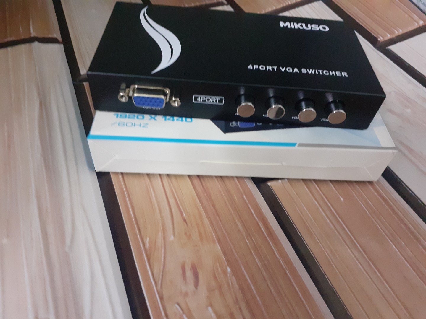 otros electronicos - Interruptor VGA de 4 puertos - Switch VGA 2