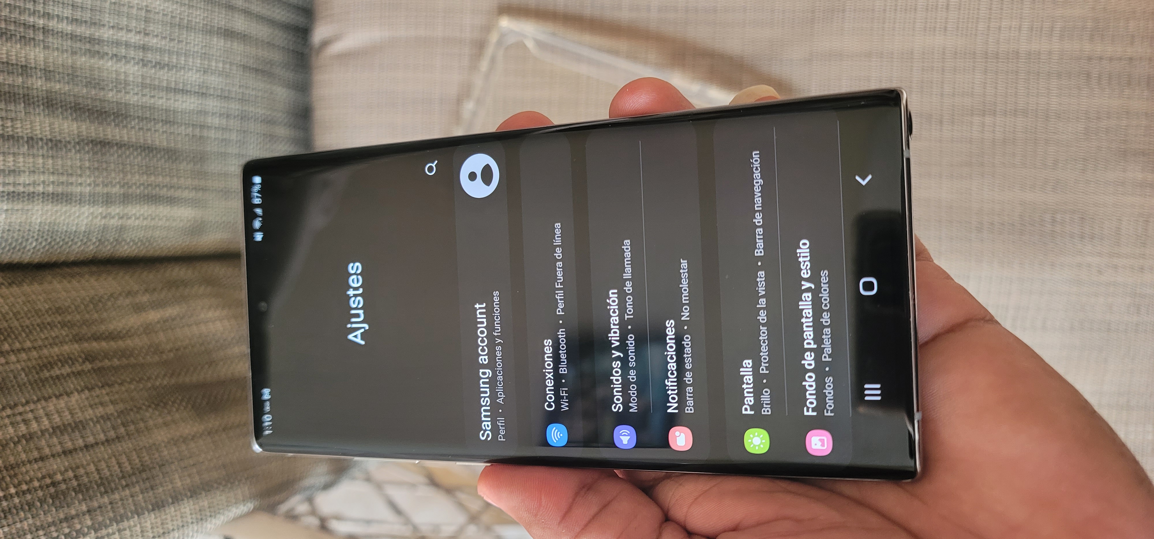 celulares y tabletas - Samsung Note 10 plus. Totalmente nuevo 5