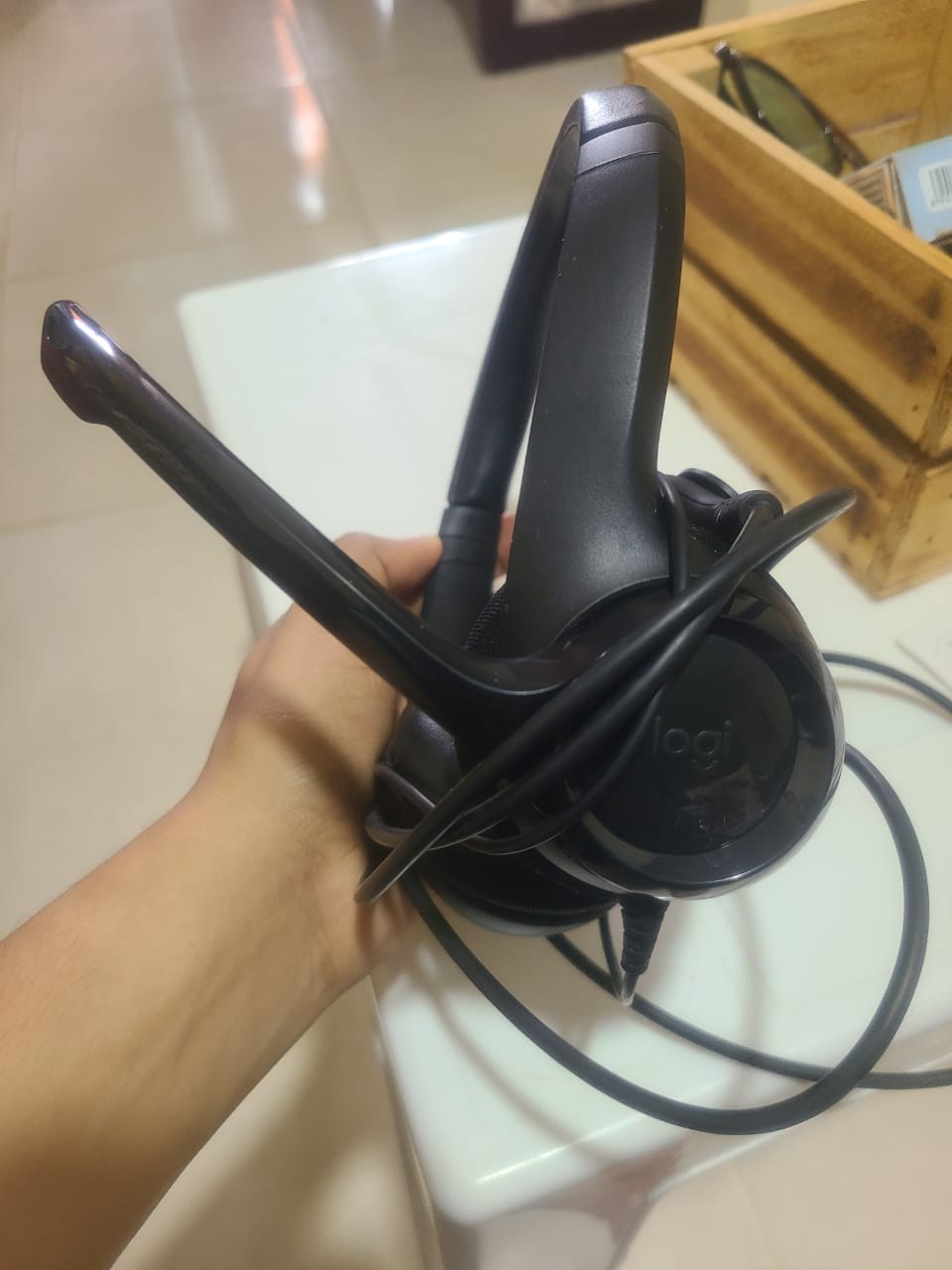 camaras y audio - Auriculares logitech 4
