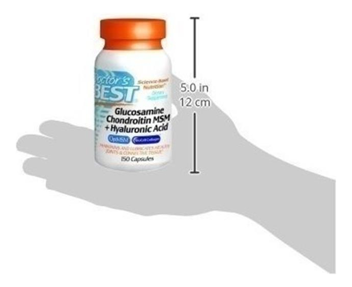 Salud y Equipamiento Médico - Glucosamine Chondroitin Msm Ácido Hialurónico Doctor's Best 3