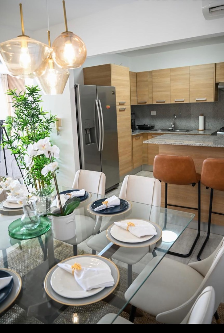 apartamentos - Elegante y Moderno apartamento amueblado Riviera colonial  1