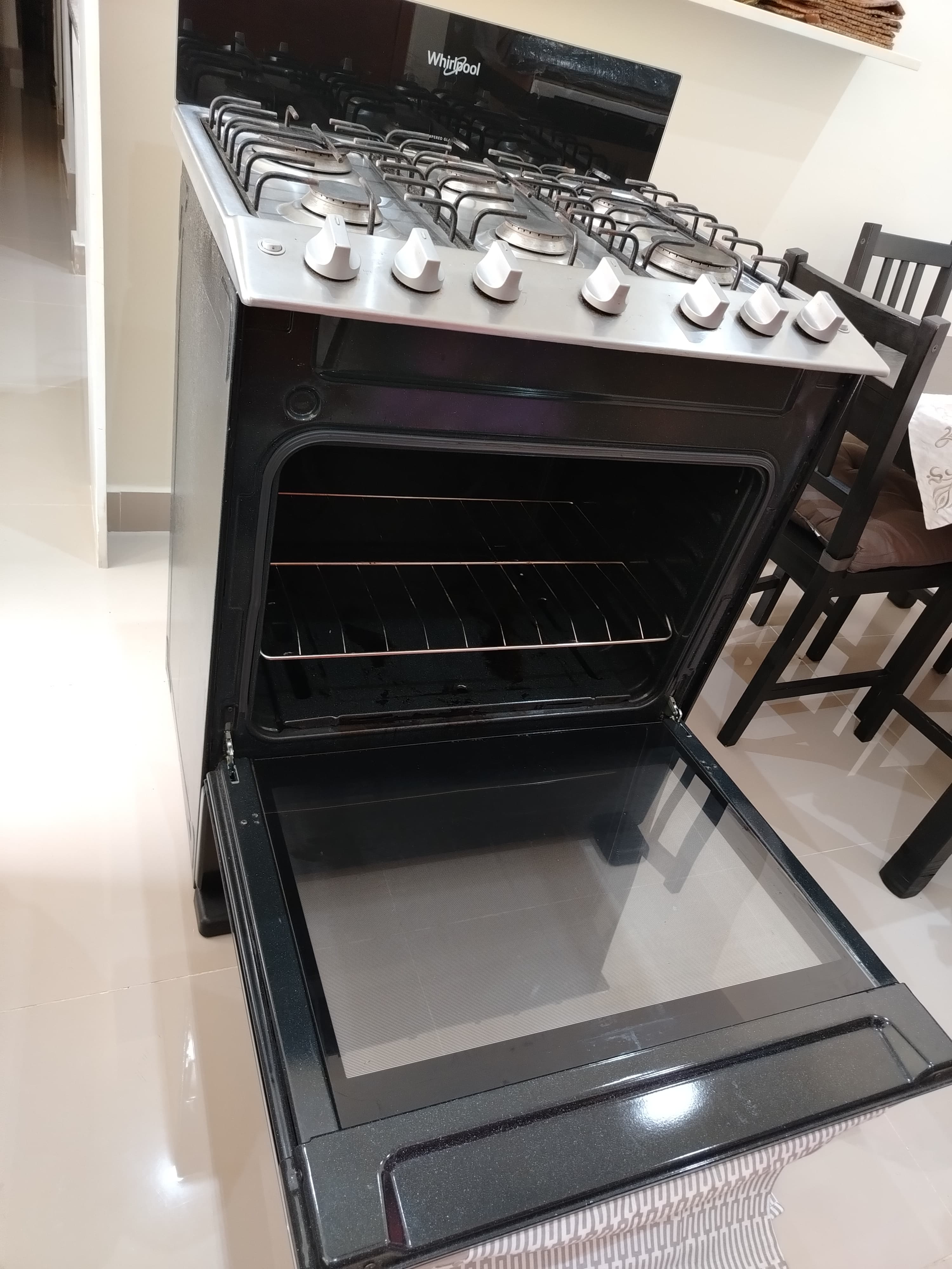 electrodomesticos - Estufa Whirlpool LWFR3100B / 30 Pulgadas 7
