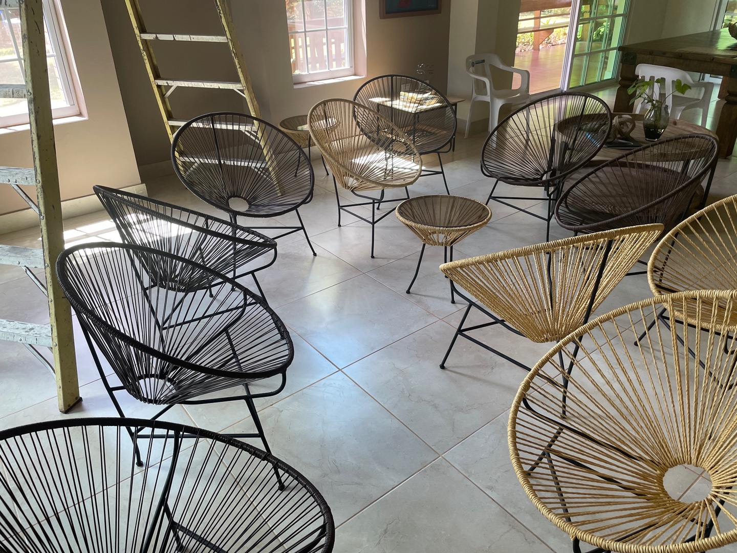 muebles y colchones - Silla Acapulco en mimbre al mejor precio  2