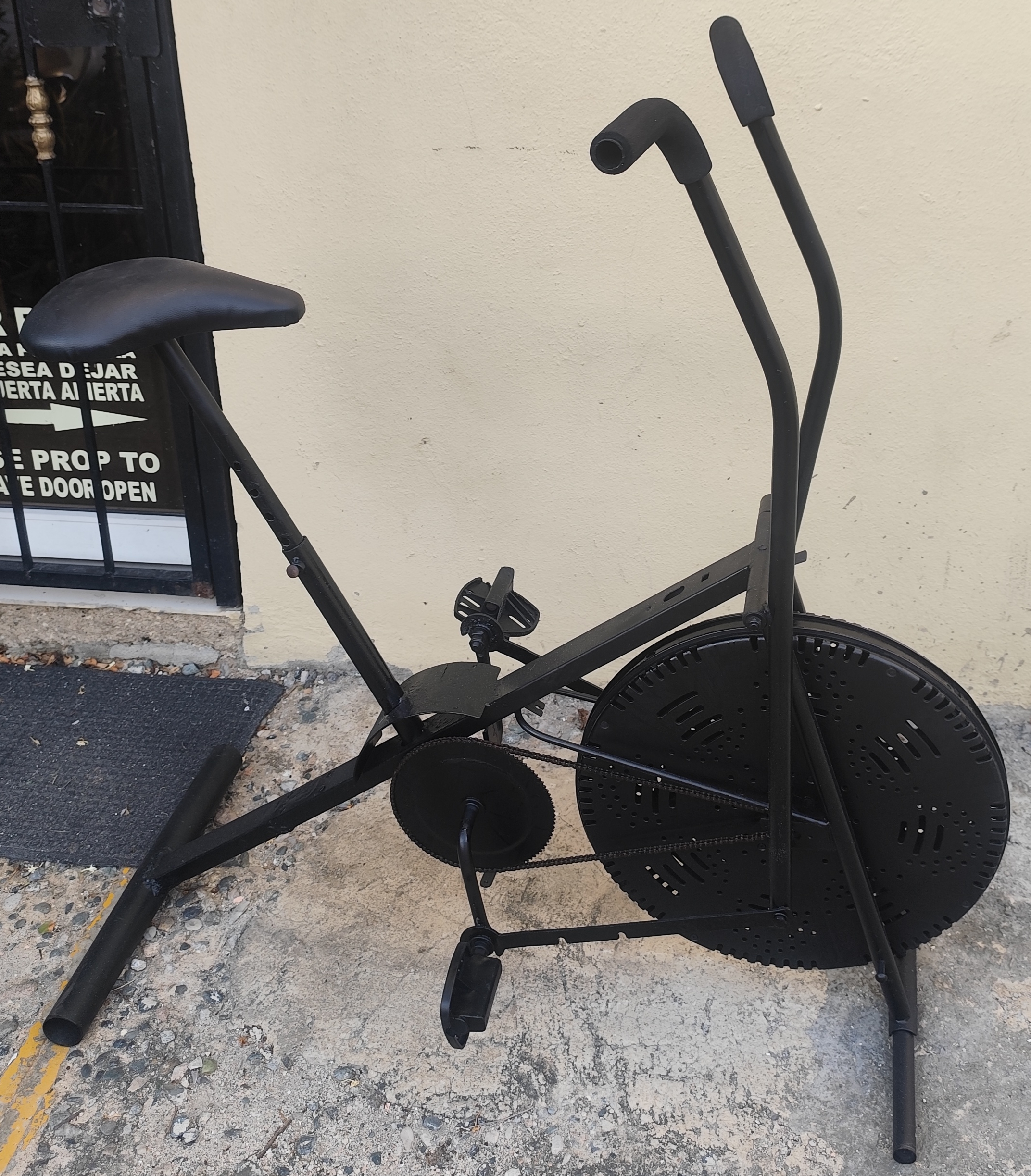deportes - bicicleta de ejercicios estacionaria con ejercicio de brazos 
