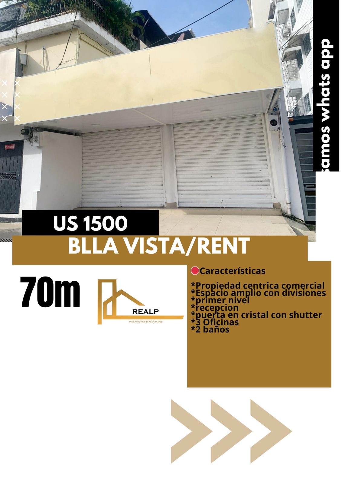 oficinas y locales comerciales - Alquiler local céntrico en Bella vista  0