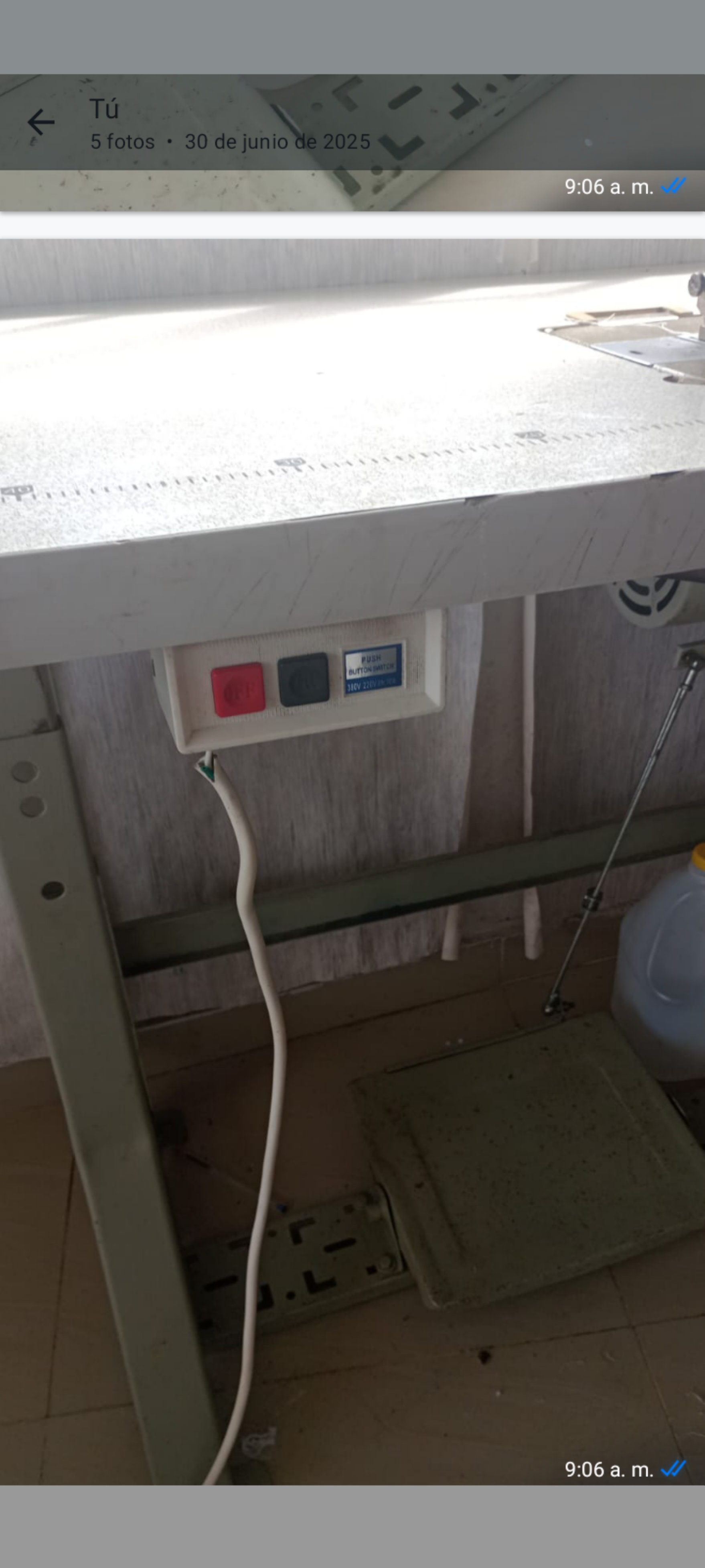 arte y antigüedades - se vende maquina industrial plana de oportunidad, marca BROTHER  2