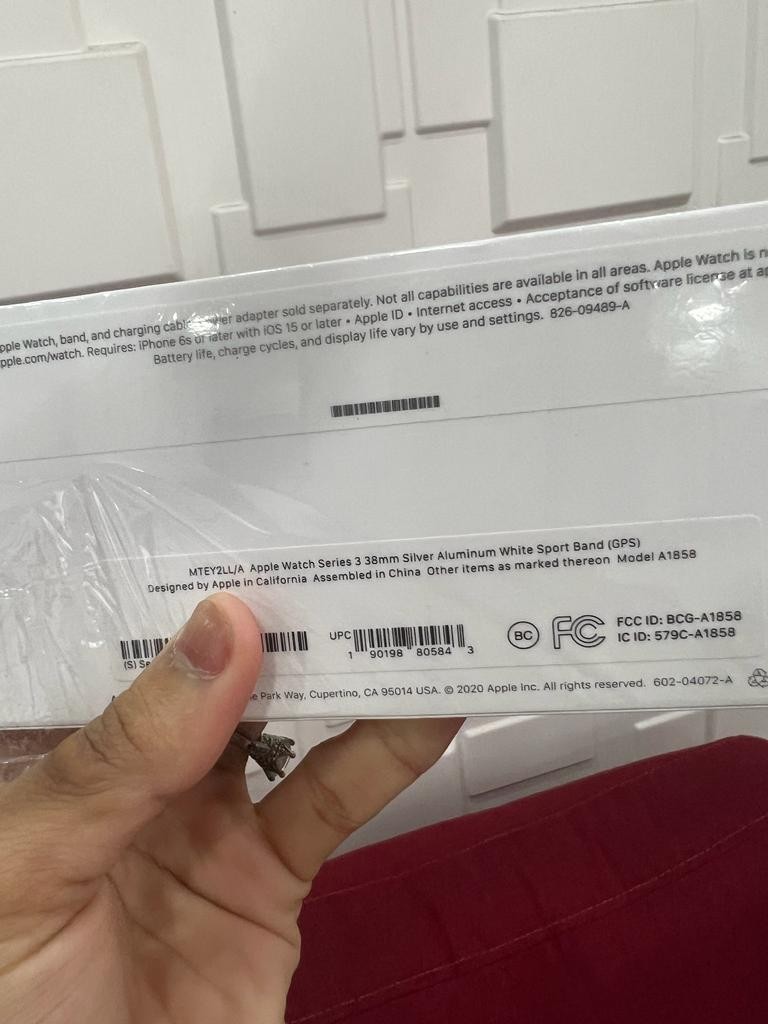 otros electronicos - Apple Watch Serie 3 38MM Sellados Silver  2