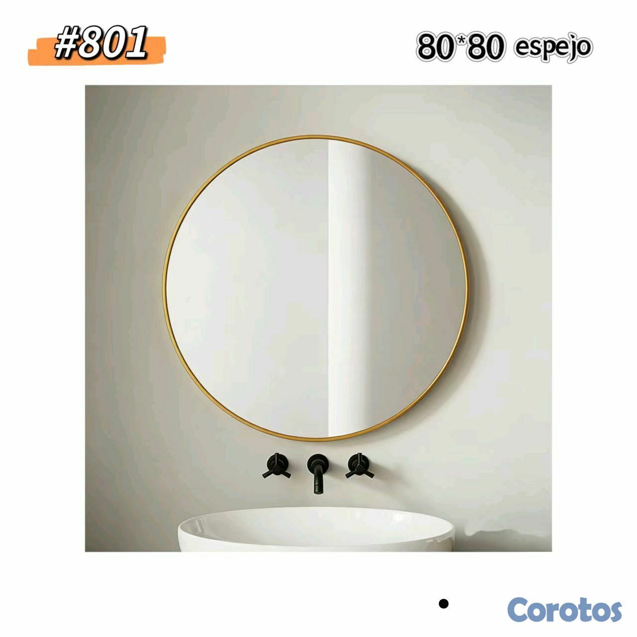 decoración y accesorios - Espejo decorativo 80x80 