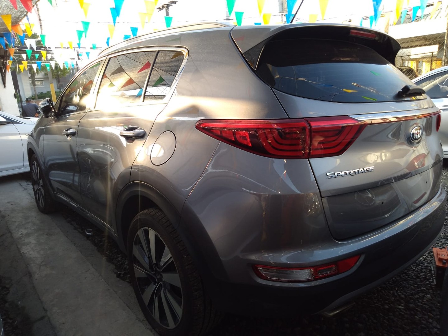 jeepetas y camionetas - KIA SPORTAGE 2018 GRIS 4