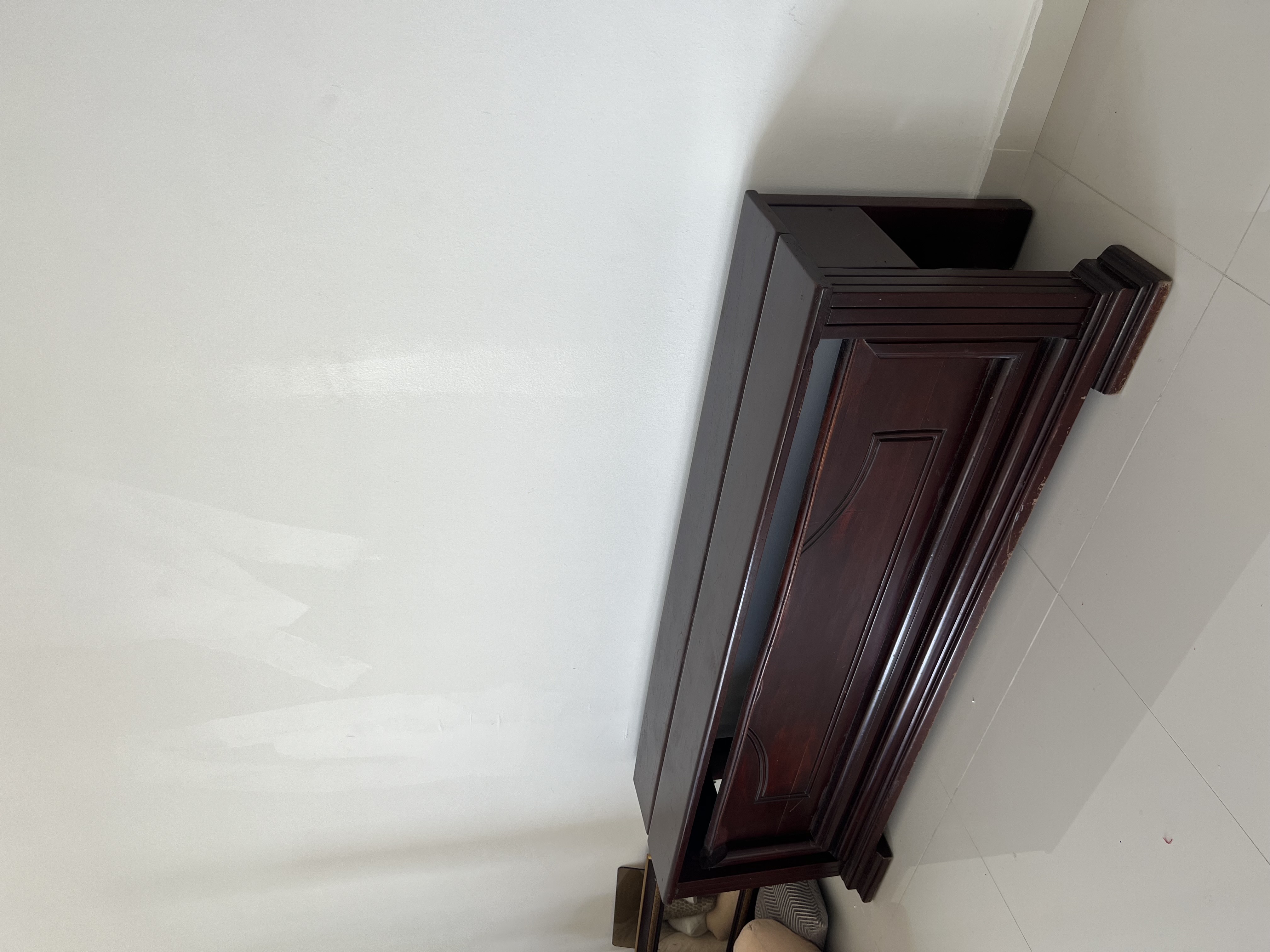 muebles y colchones - CREDENZA EN CAOBA  0