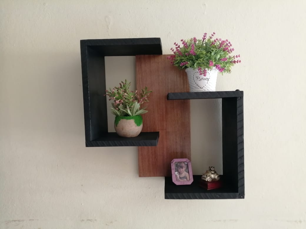 decoración y accesorios - Repisa en Madera flotante 1