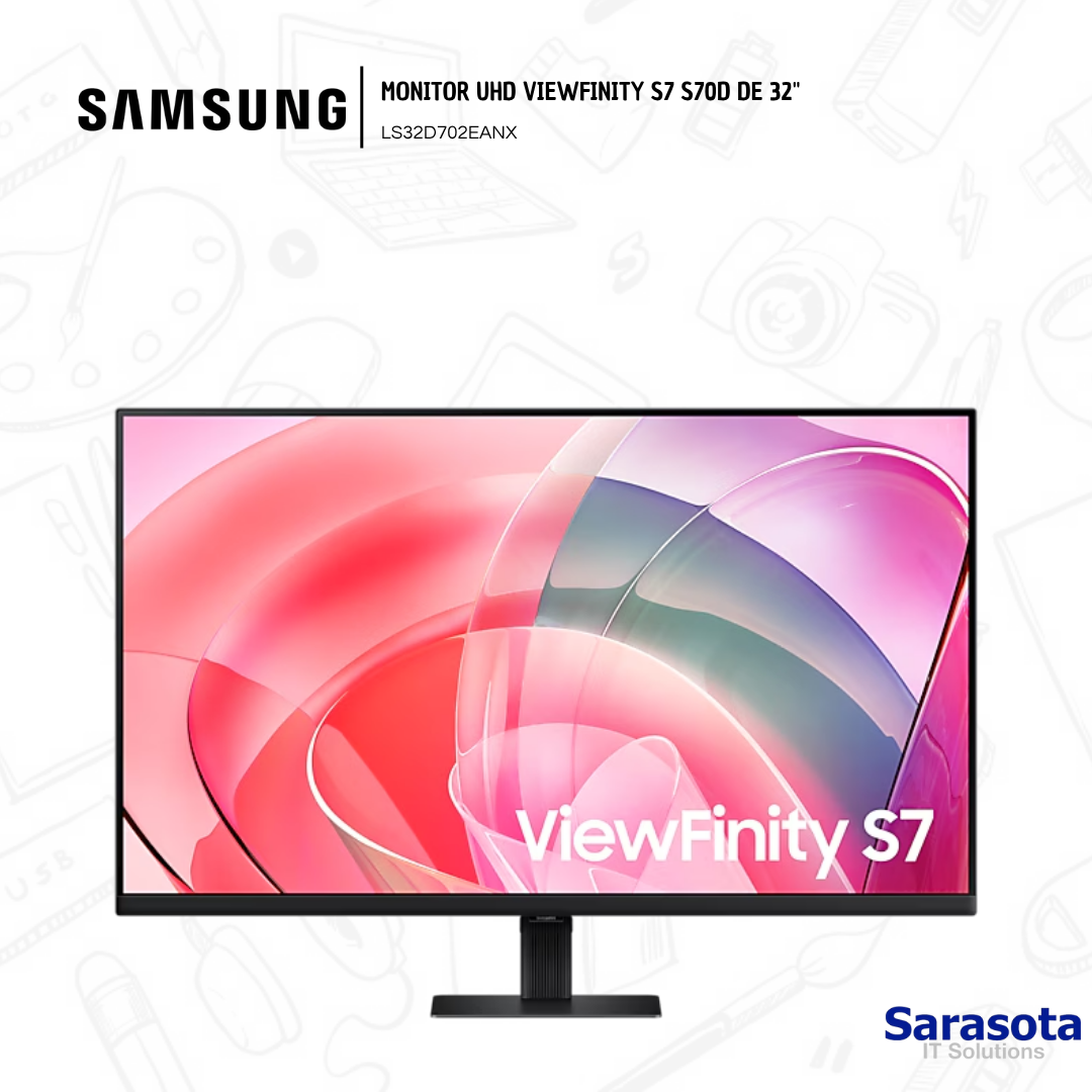computadoras y laptops - Monitor UHD viewfinity S7 S70D de 32 5