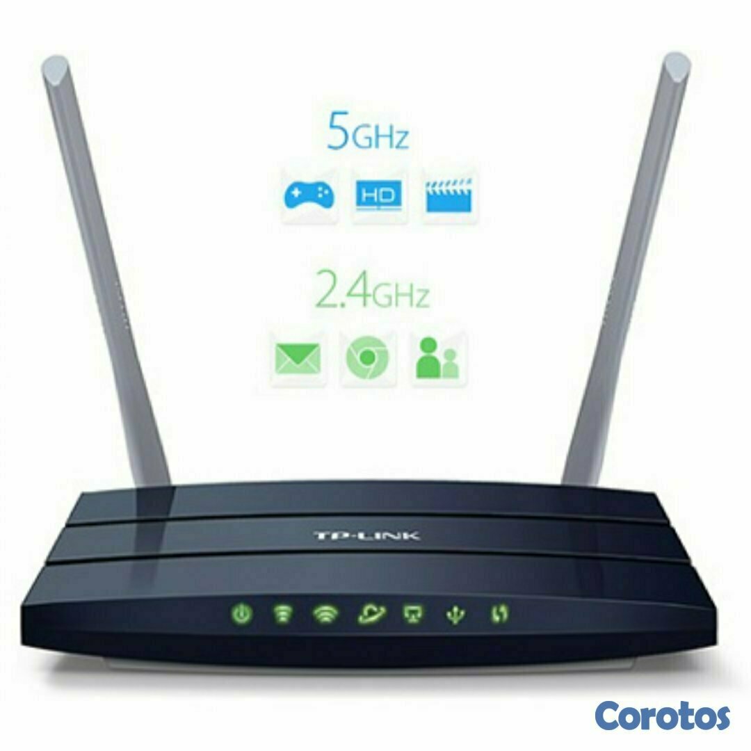 computadoras y laptops - ROUTER INALAMBRICO TP-LINK ARCHER C50 (US) AC1200, 2.4GHZ/300MBPS, 5.0GHZ/867MBP 1