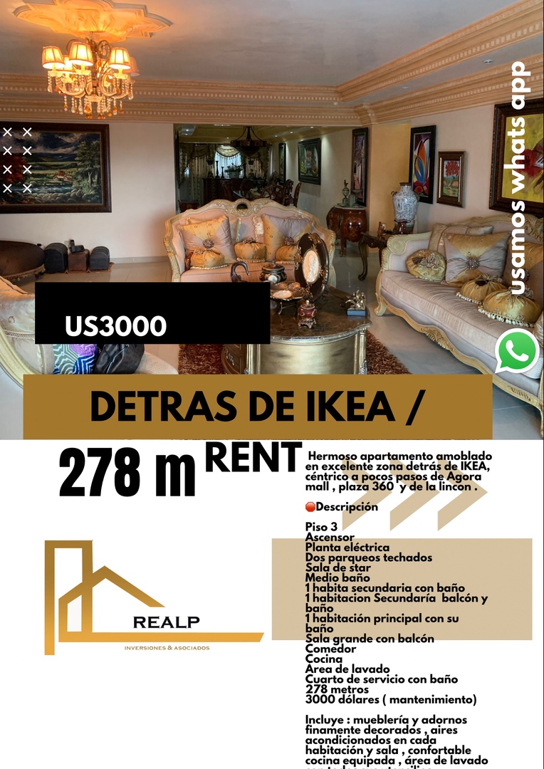 apartamentos - Apartamento en alquiler  0