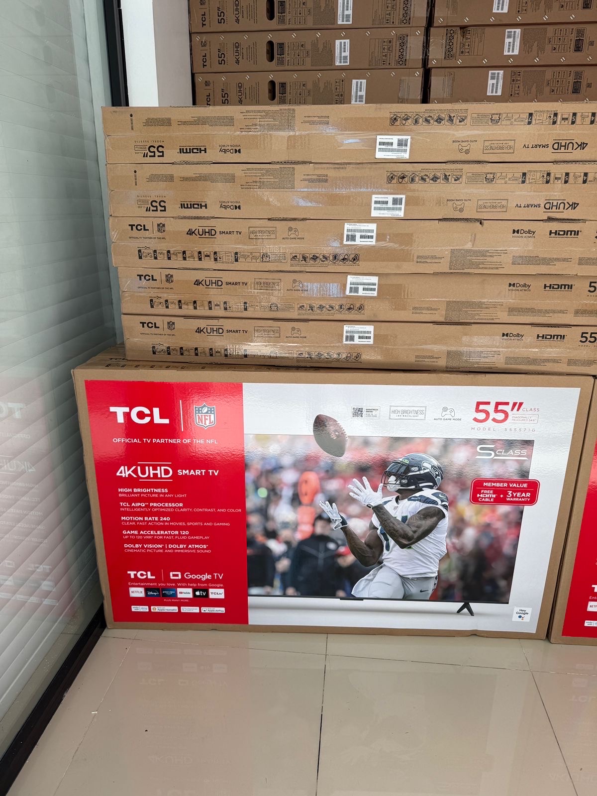 tv - TCL 55 pulgadas 4K