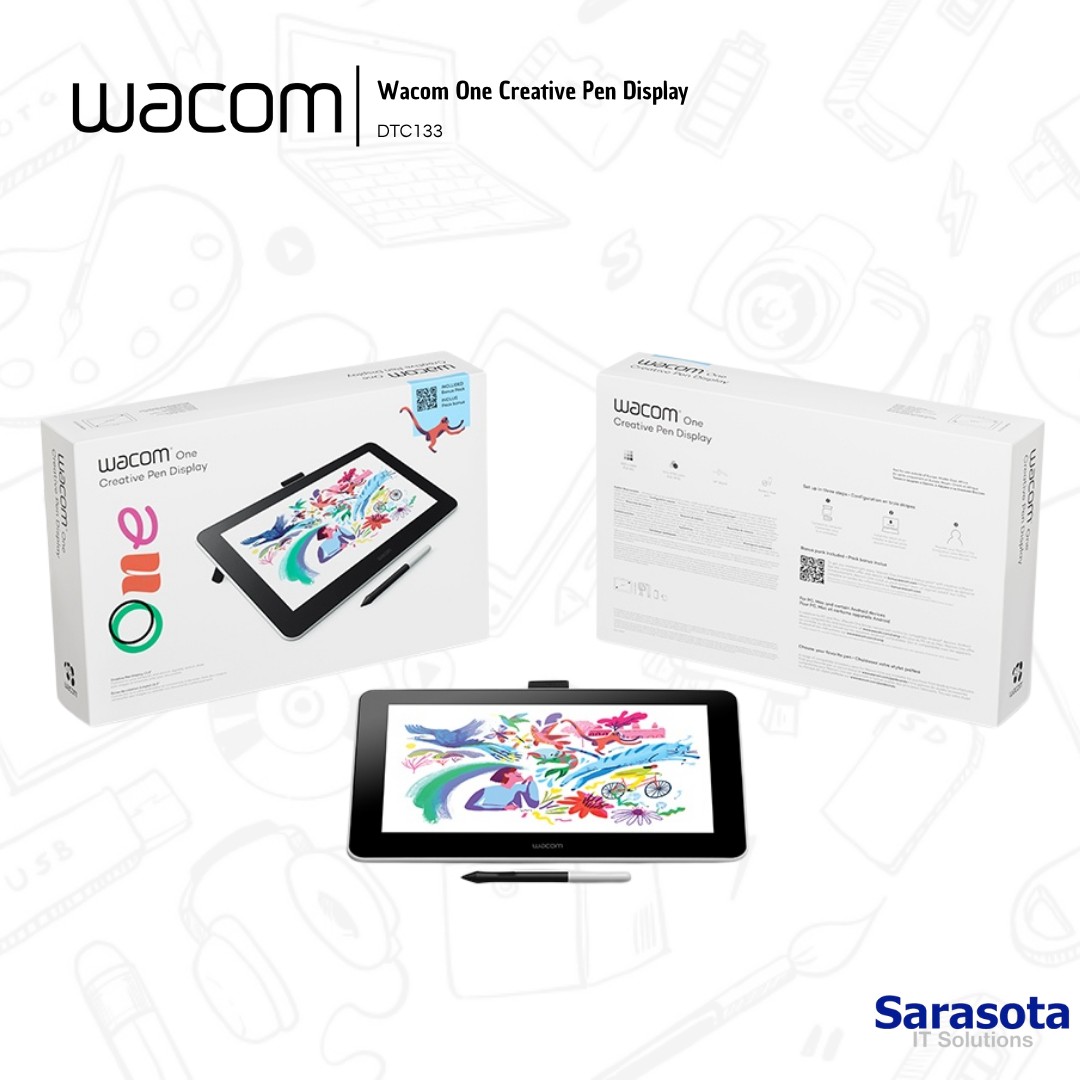 accesorios para electronica - Wacom One Creative Pen Display  1