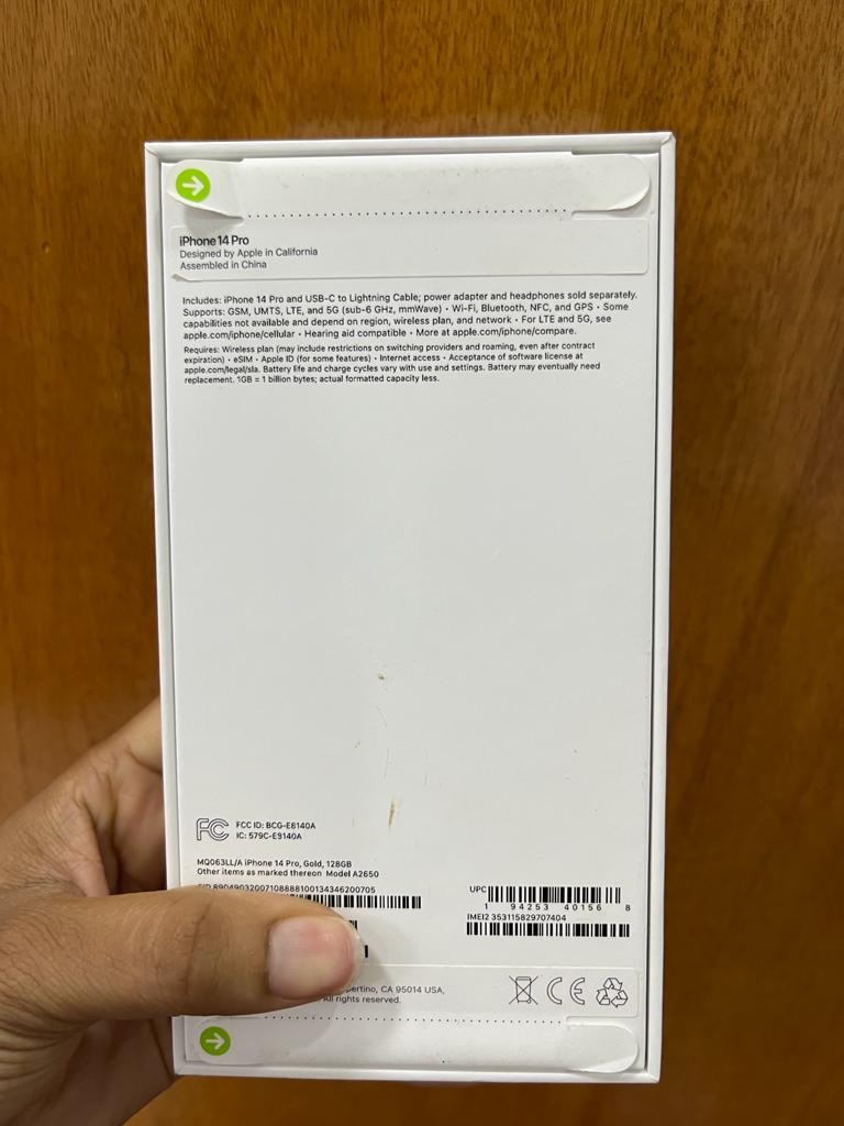celulares y tabletas - iPhone 14 Pro de 128gb E-Sim  4