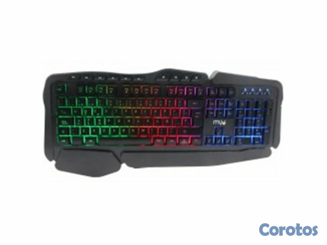 computadoras y laptops - TECLADO GAMING MYO SERIE 8, USB, LED, BACKLIGHTING RAINBOW