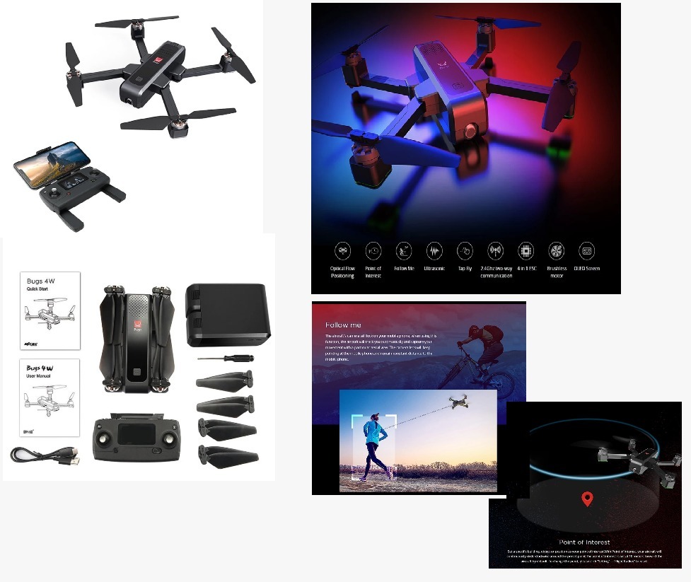 hobby y coleccion - Drone MJX Bug 4W 