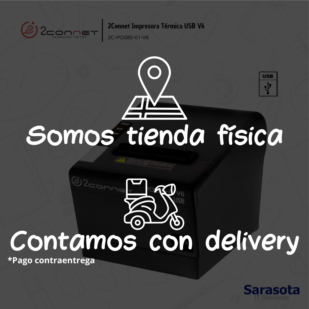 accesorios para electronica - Connet Impresora Térmica USB Nueva Versión V6 2