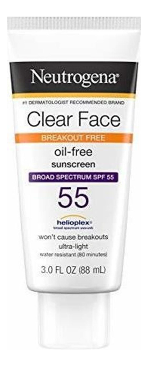 Salud y Equipamiento Médico - Protector Solar De Amplio Espectro - Neutrogena Clear Face 0