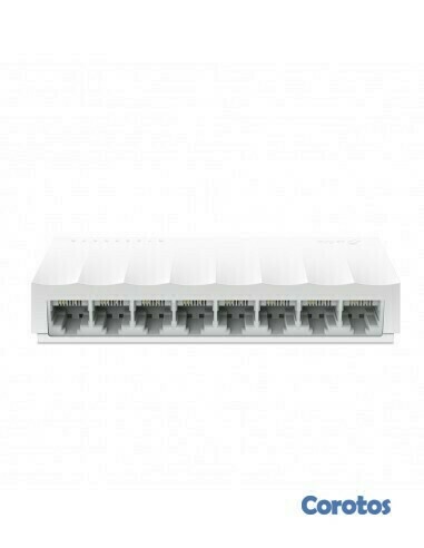 accesorios para electronica - Switch de escritorio TP-Link de 8 puertos 10/100Mbps LS1008 3
