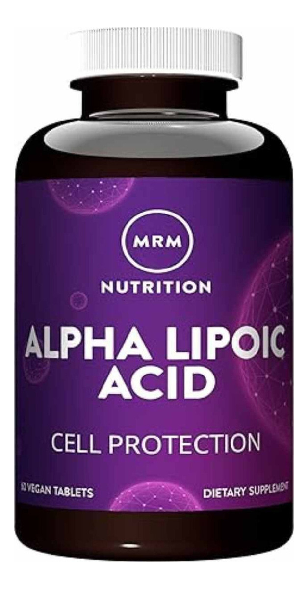 Salud y Equipamiento Médico - Mrm Ácido Alfa Lipoico 60cap - Uni - Unidad A $3848 0