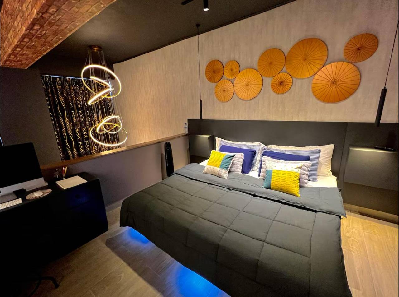 apartamentos - Apartamento tipo loft amueblado cerca Blue Mall 8