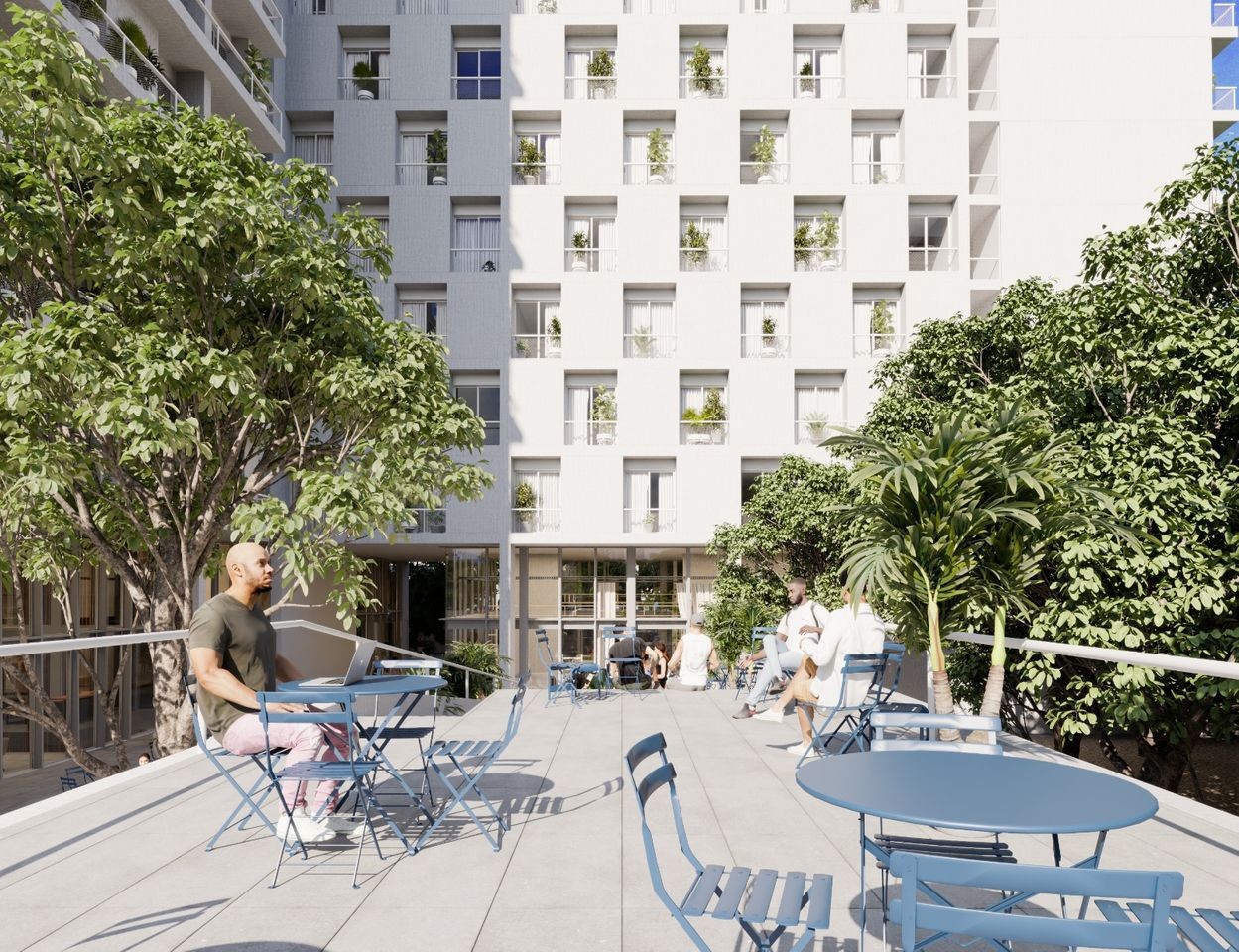 apartamentos - Venta de apartamento tipo estudio en La Julia PUCMM 7