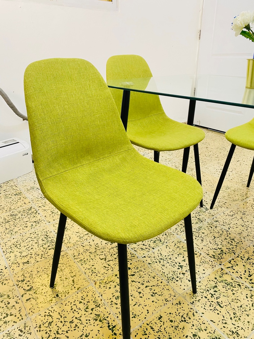 muebles y colchones - Comedor de 4 sillas 1