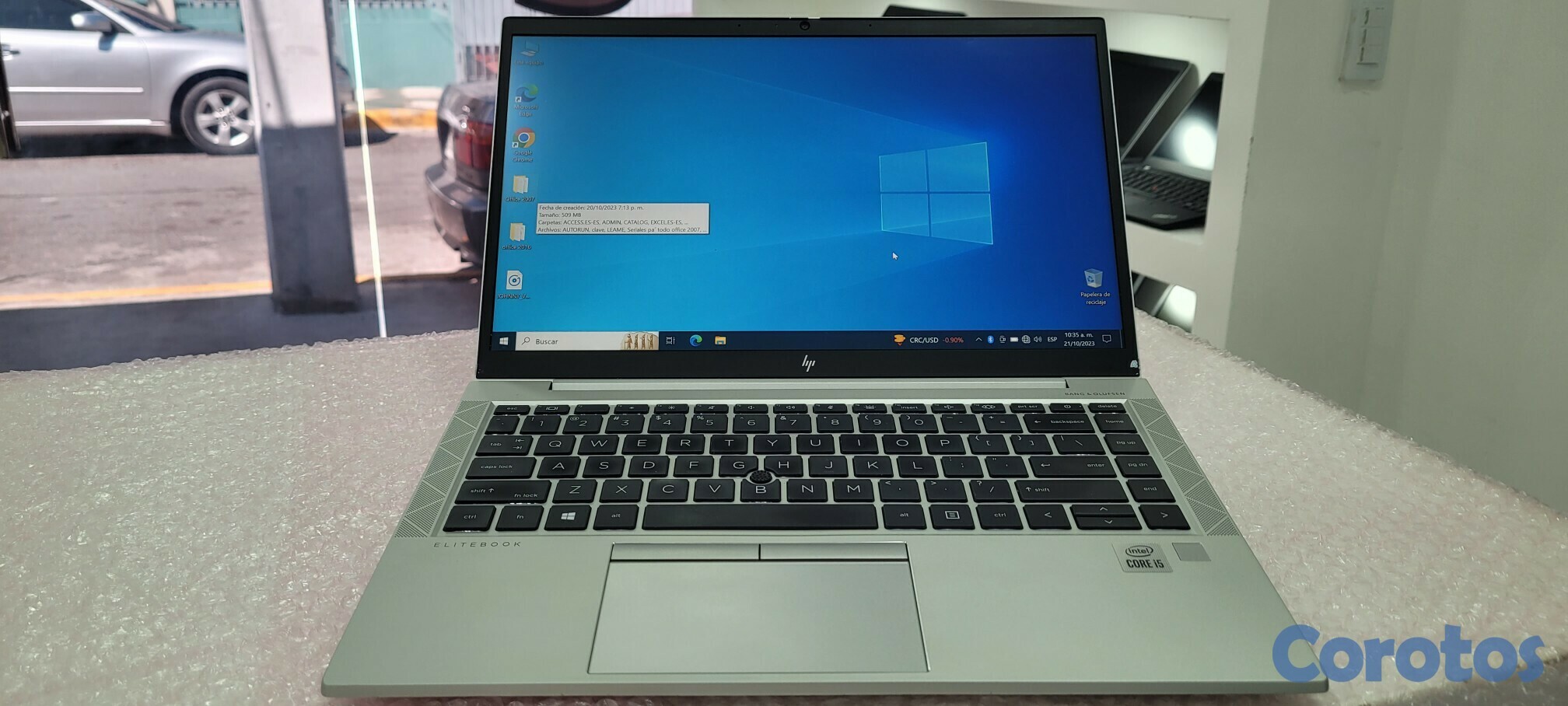 computadoras y laptops - Laptop hp G7 14 Pulg Core i5 10th Gen Ram 16gb Disco SSD 512GB Video 8gb 1