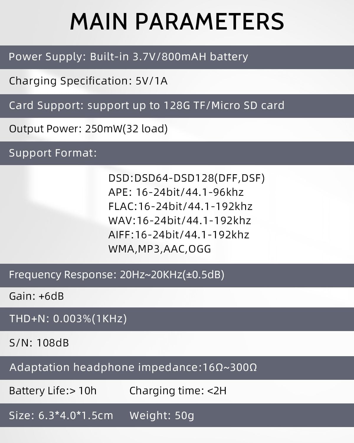 camaras y audio - Xduoo X2s reproductor música portátil WAV - FLAC Soporta hasta128GB Micro SD 7