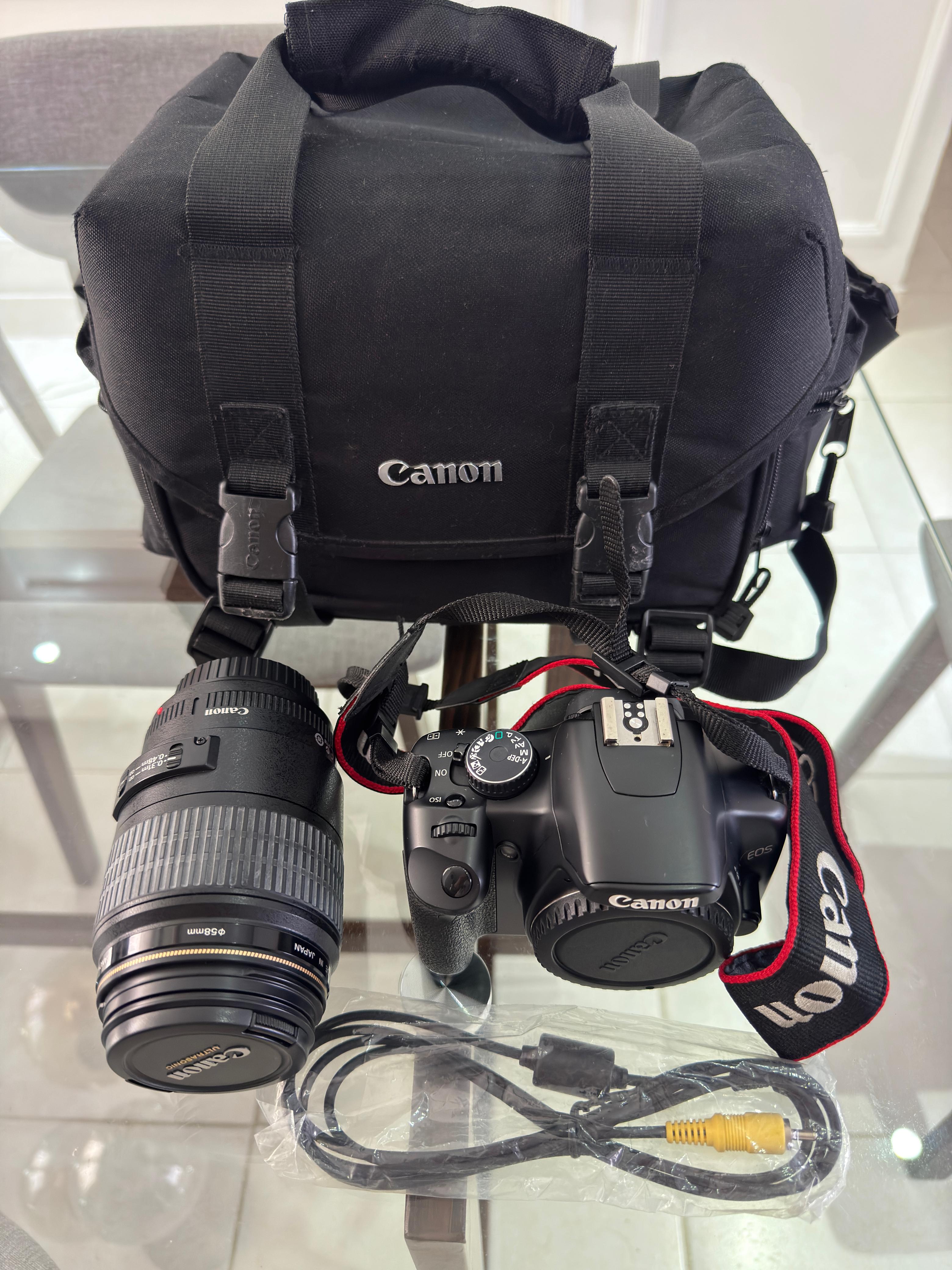 camaras y audio - Vendo camara Canon Rebel XSi 1