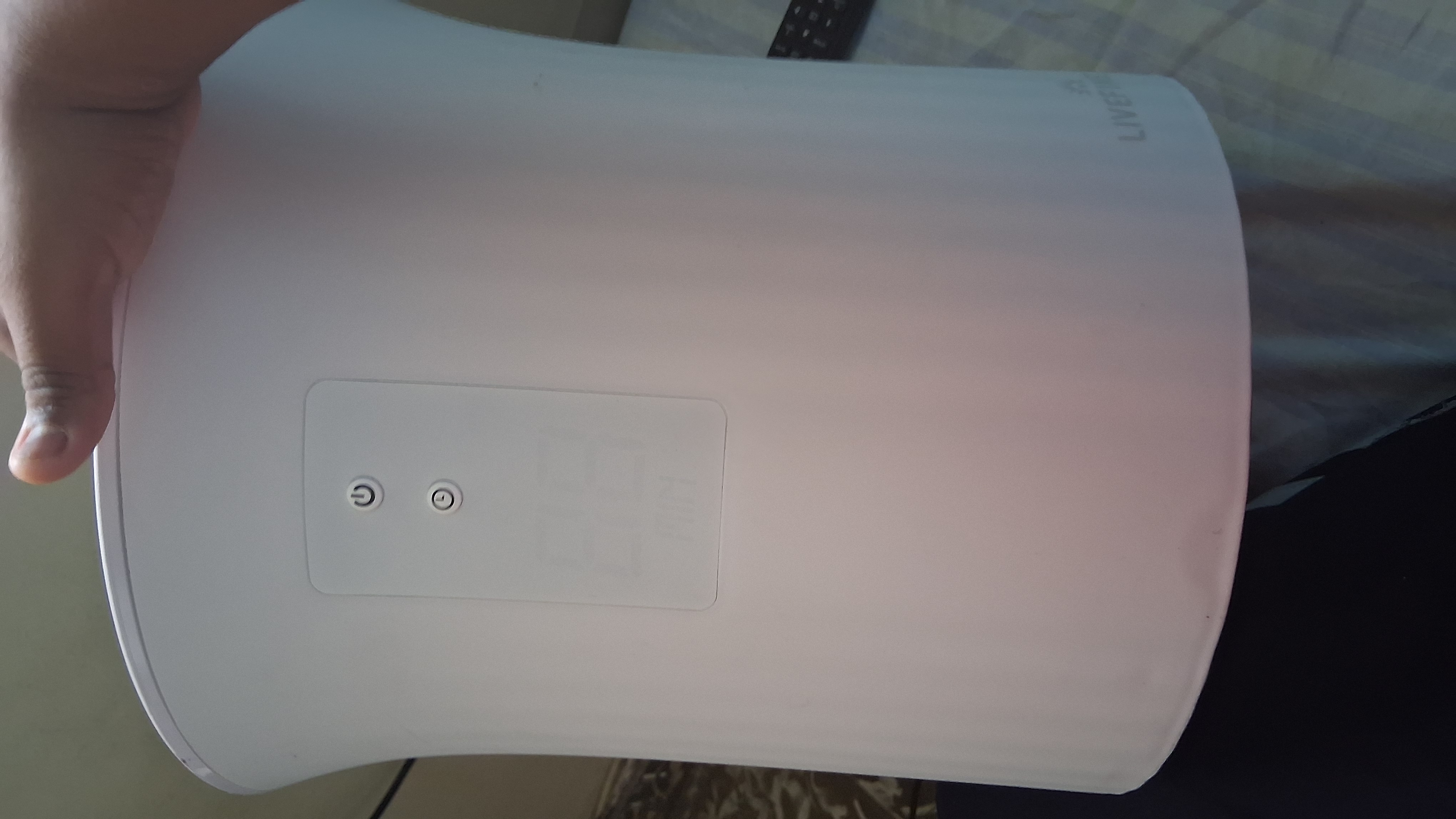 decoración y accesorios - calentador de tuallas para la cara con pantalla digital mandiano 0