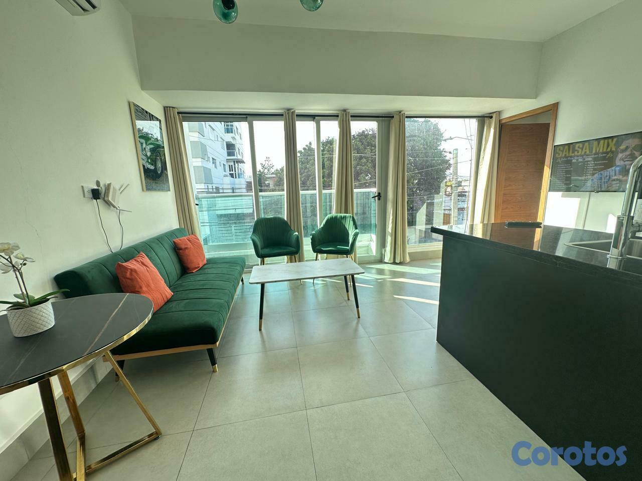 apartamentos - Apartamento  de Una (1) Habitacion Amueblado ubicado en  Serralles 7