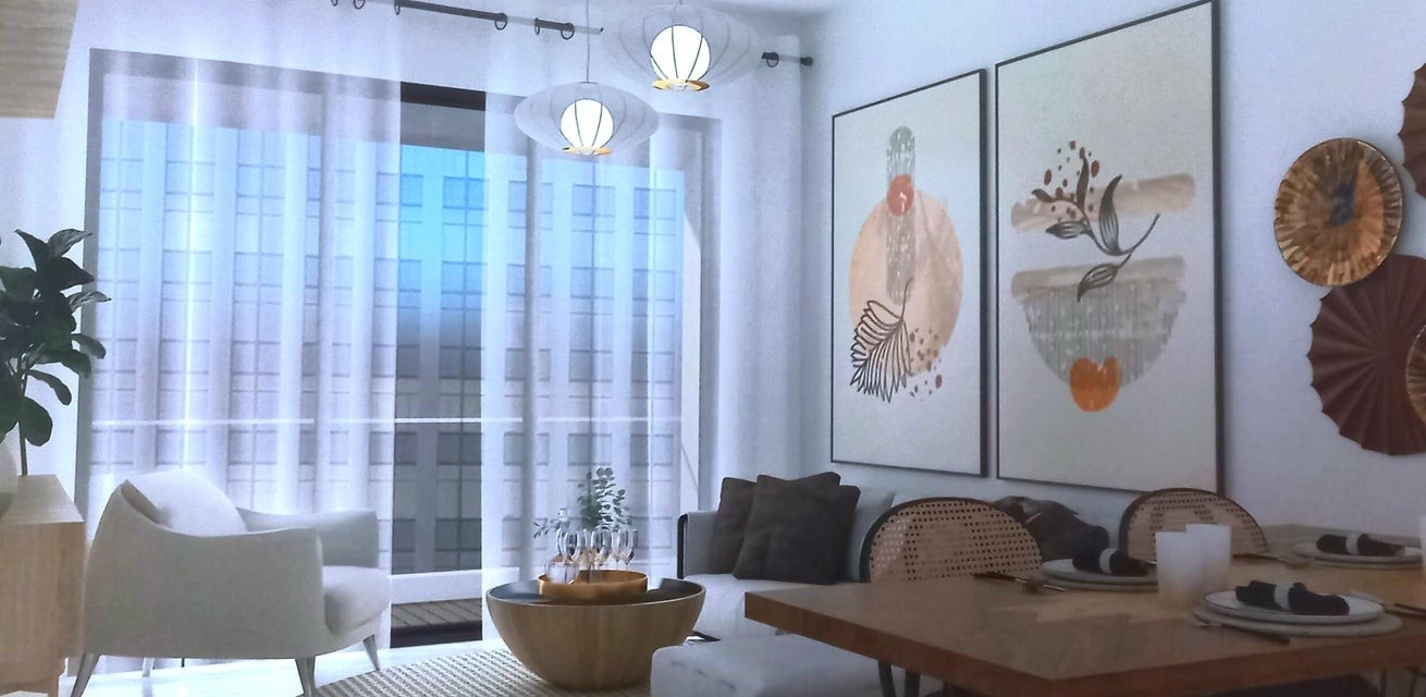apartamentos - Apartamento en venta #24-1174 balcón, piscina, gimnasio, ascensor, terraza, 2hab 0