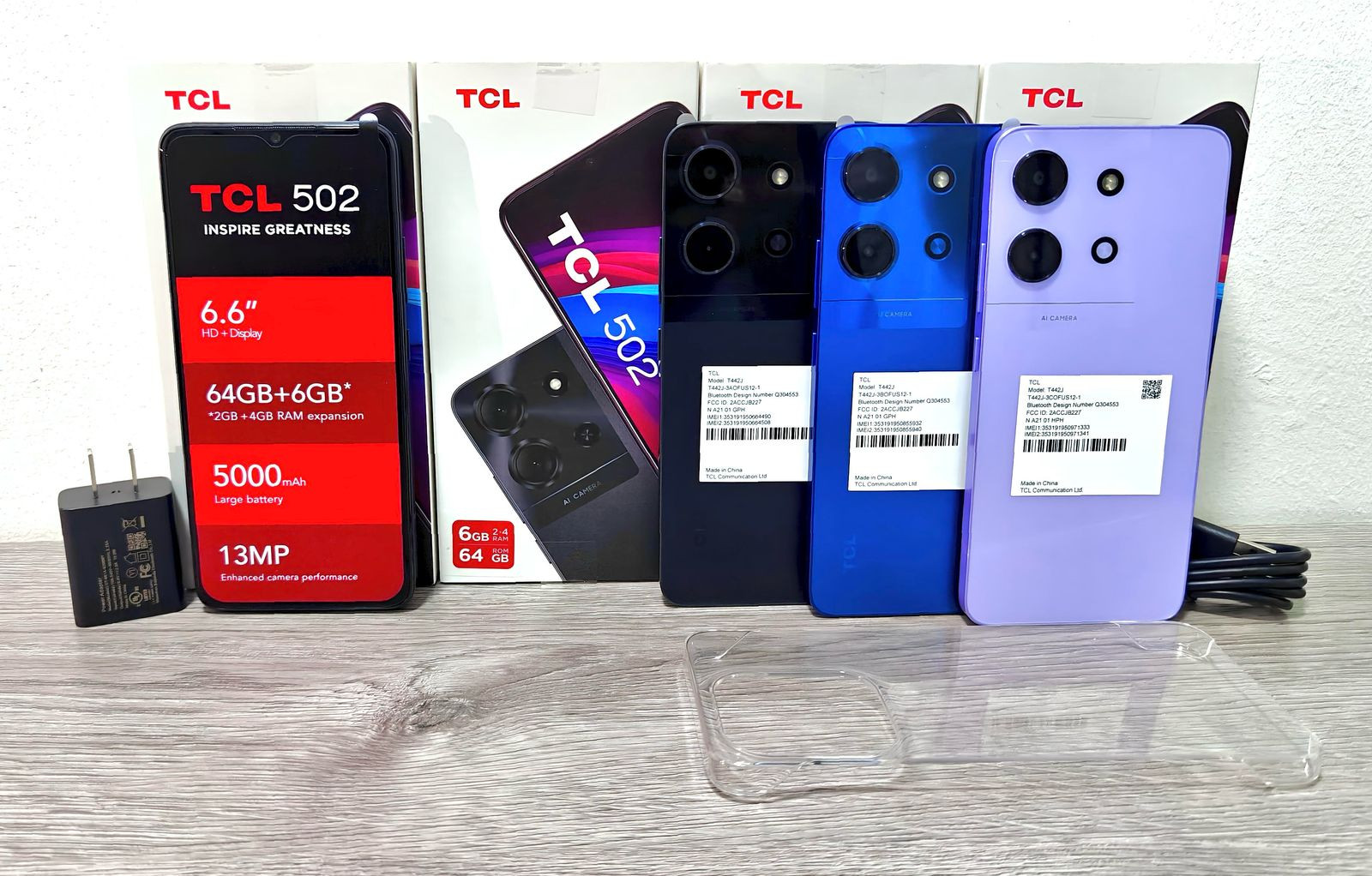 celulares y tabletas - SMARTPHONE TCL 502 DE 64GB 6GB RAM NUEVO DE CAJA #DESBLOQUEADO #OFERTAS  0