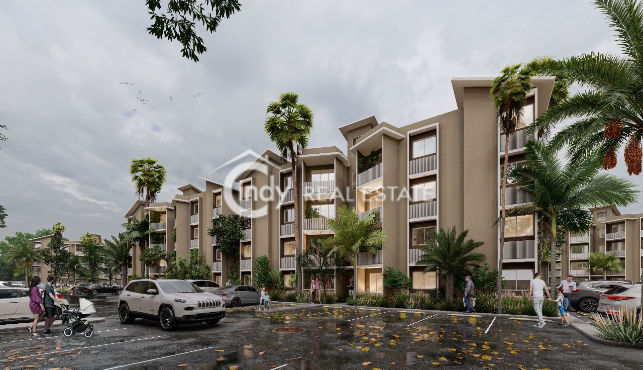 apartamentos - Apartamento 69m², 3 Hab, 1 Parqueo en Santiago 4
