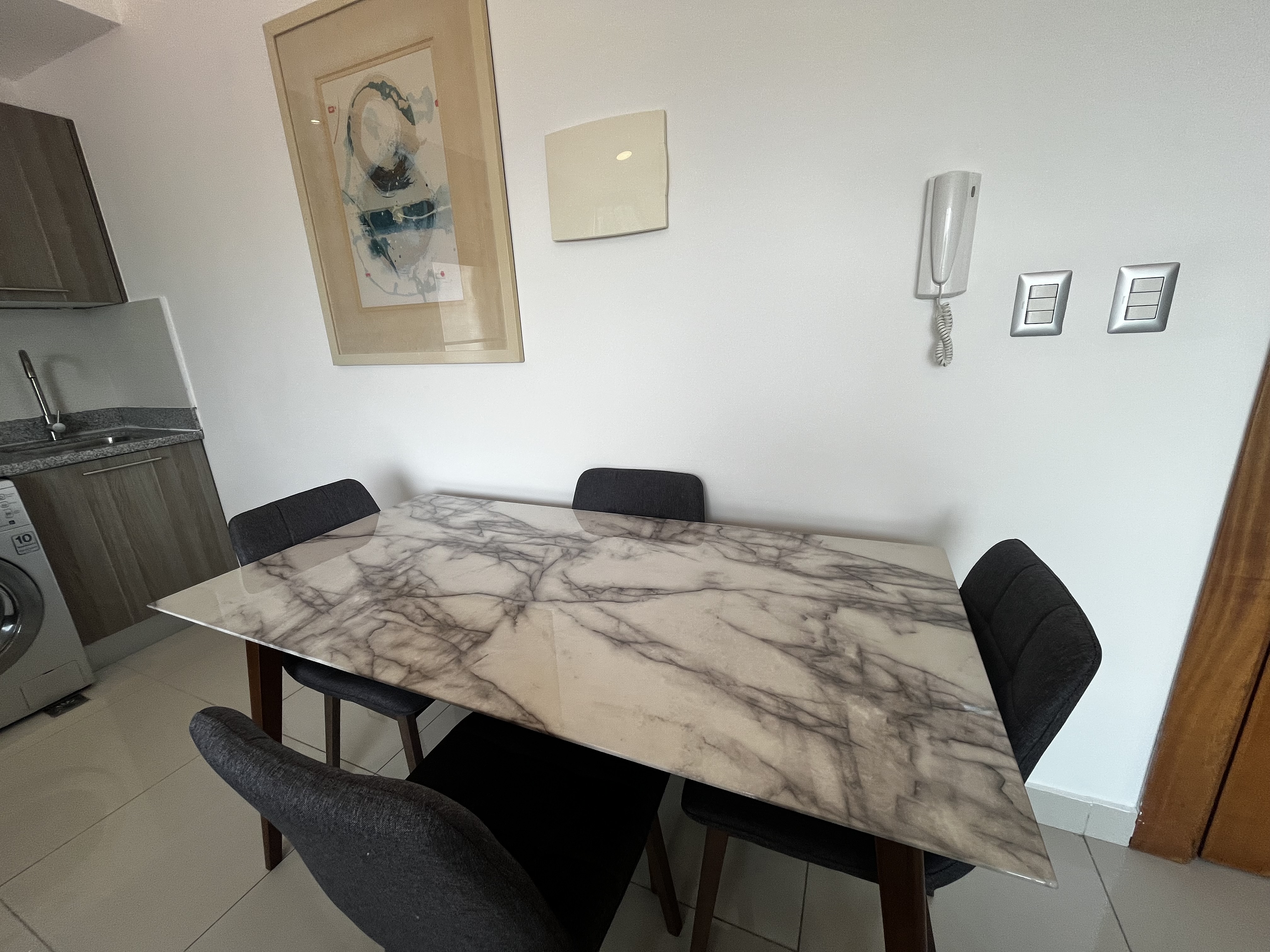 apartamentos - Apartamento Alquiler Piantini UNA Habitación  7
