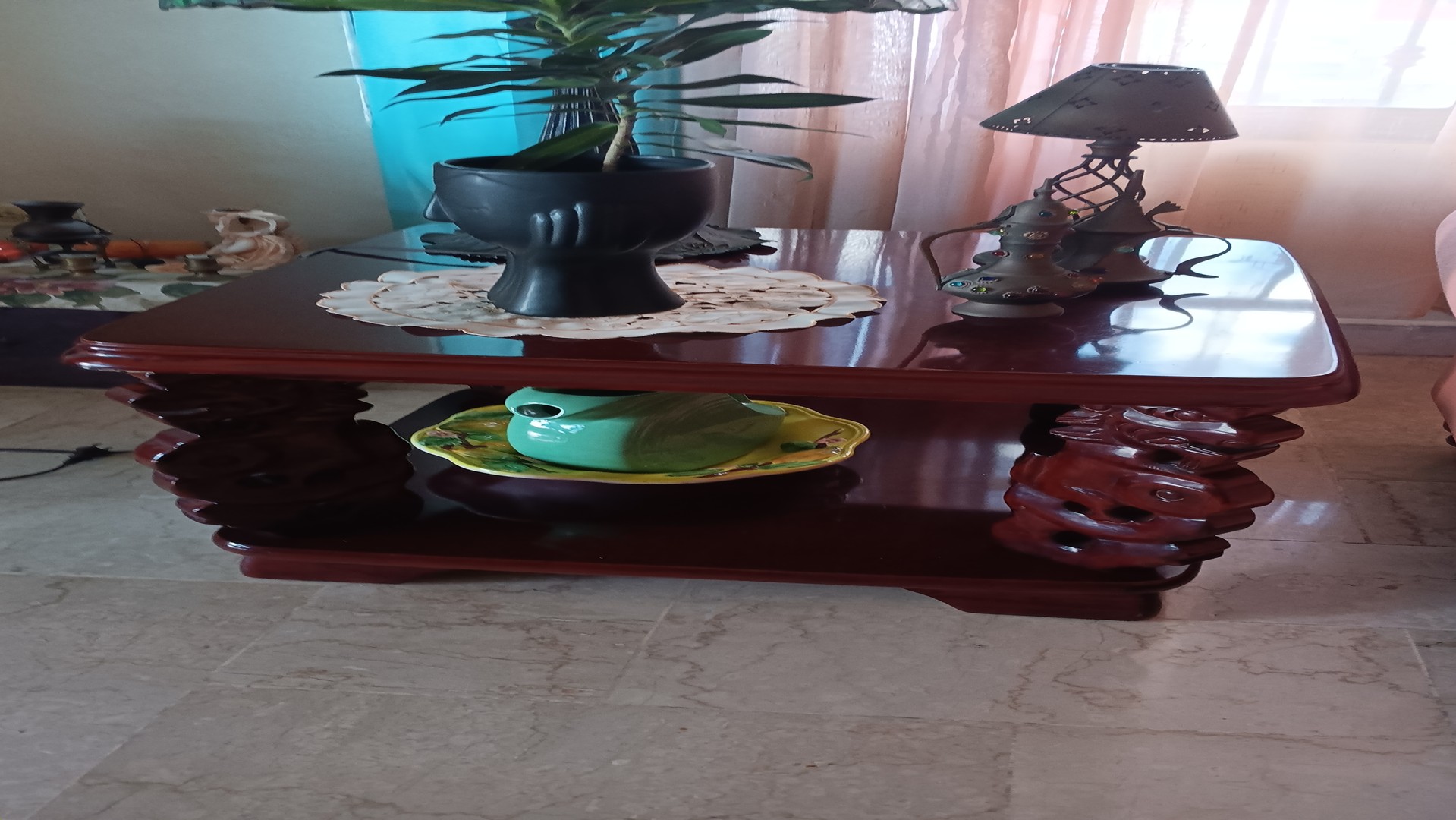 muebles y colchones - Juego de muebles de Palo de Rosa, excelente condición 3