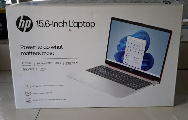 computadoras y laptops - LAPTOP HP 15.6" HD 128GB Windows 11 5
