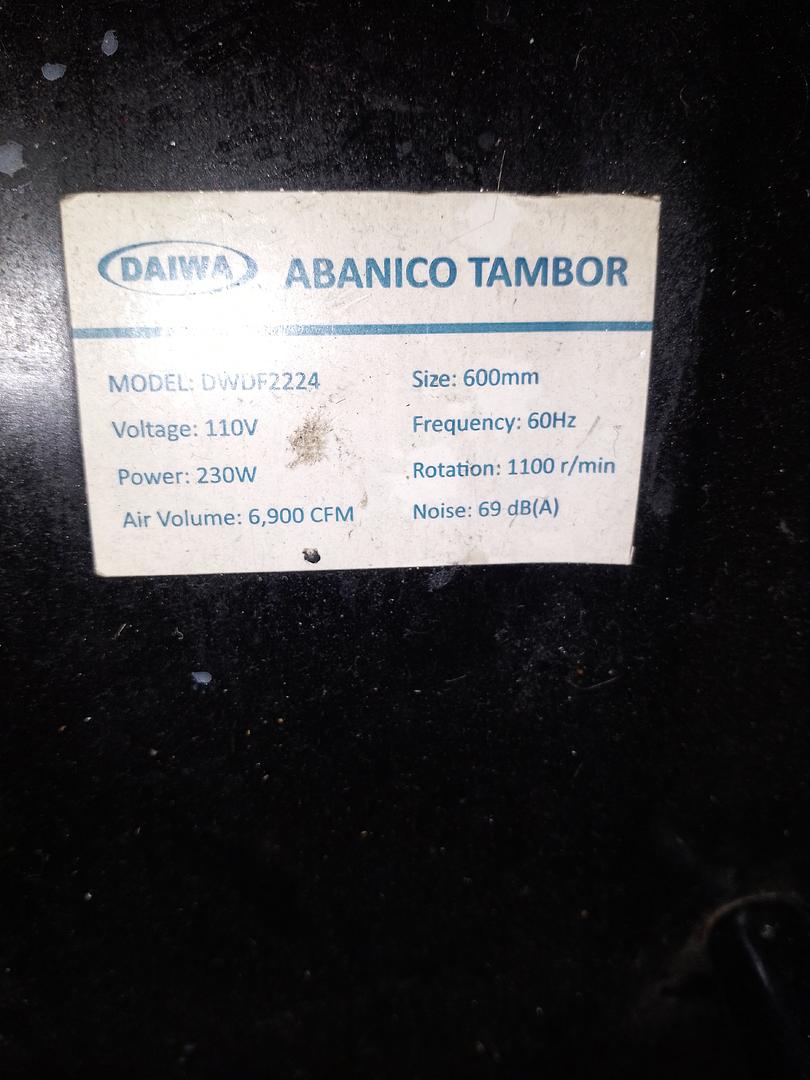 electrodomesticos - ABANICO TAMBOR DAIWA DE OPORTUNIDAD 1