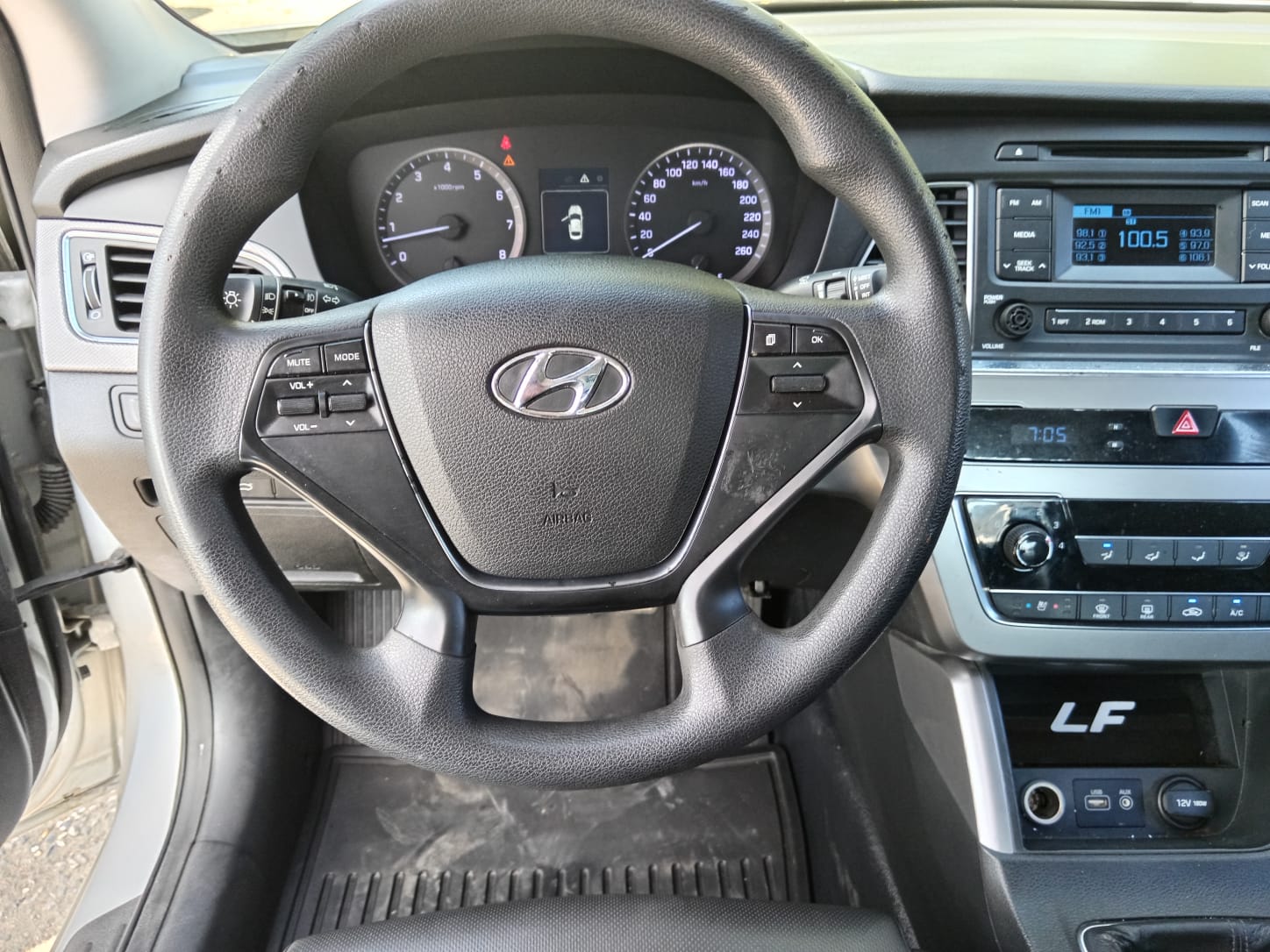 carros - HYUNDAI SONATA LF 2016 GRIS MECANICO 6