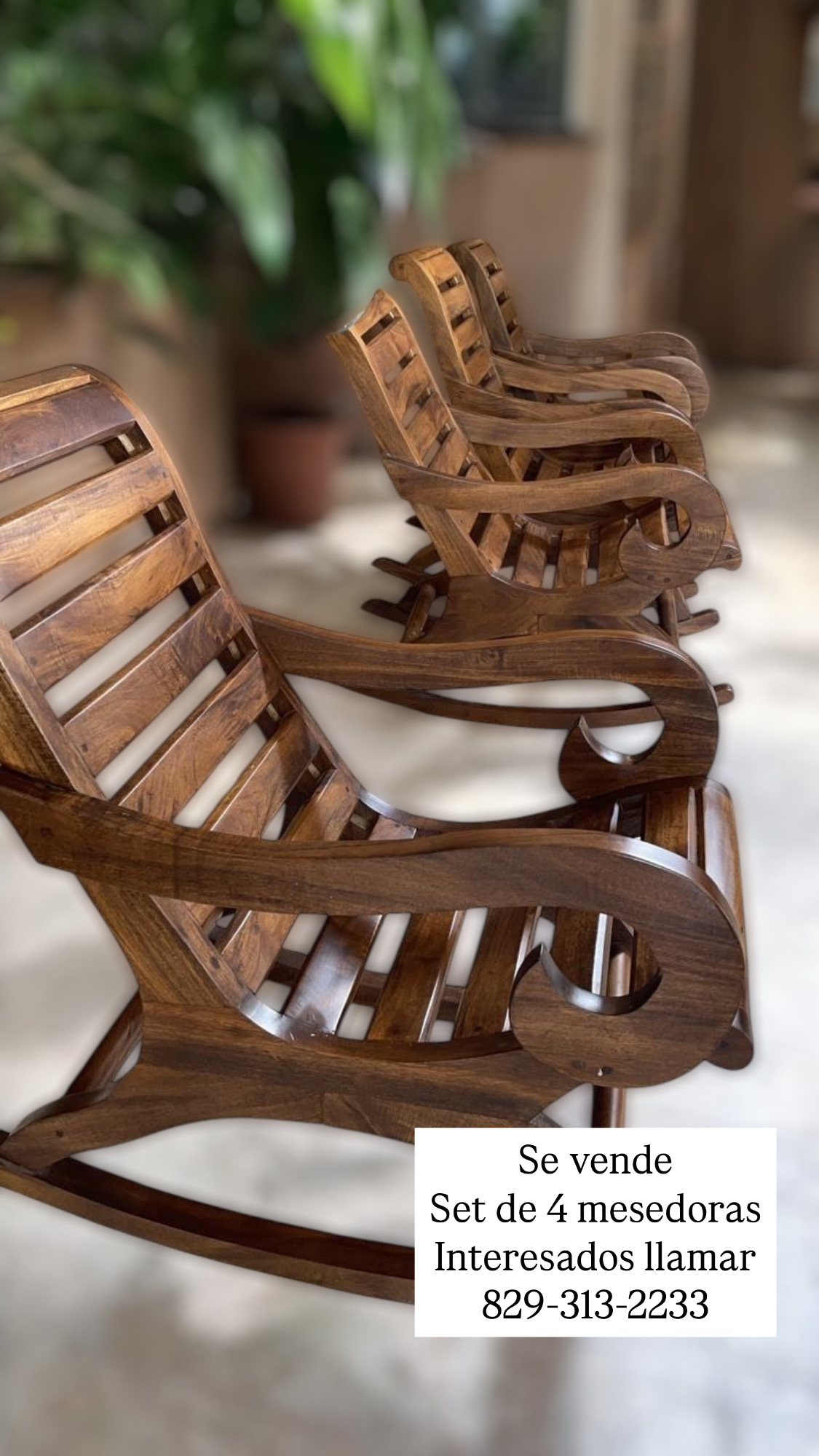 muebles y colchones - Mecedoras nuevas   1