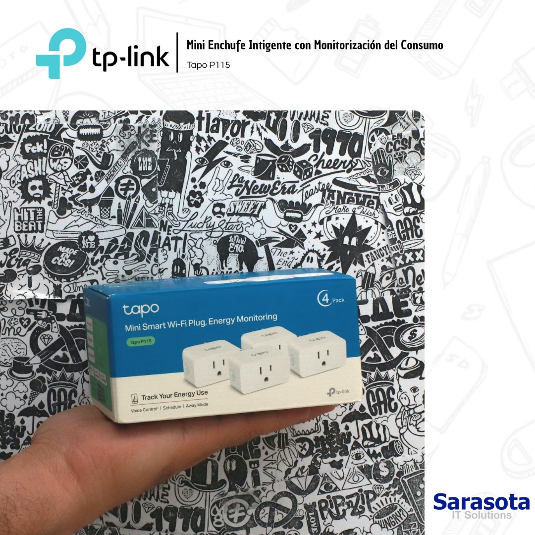 accesorios para electronica - Tp-Link Tapo Enchufe Monitorización Consumo P115