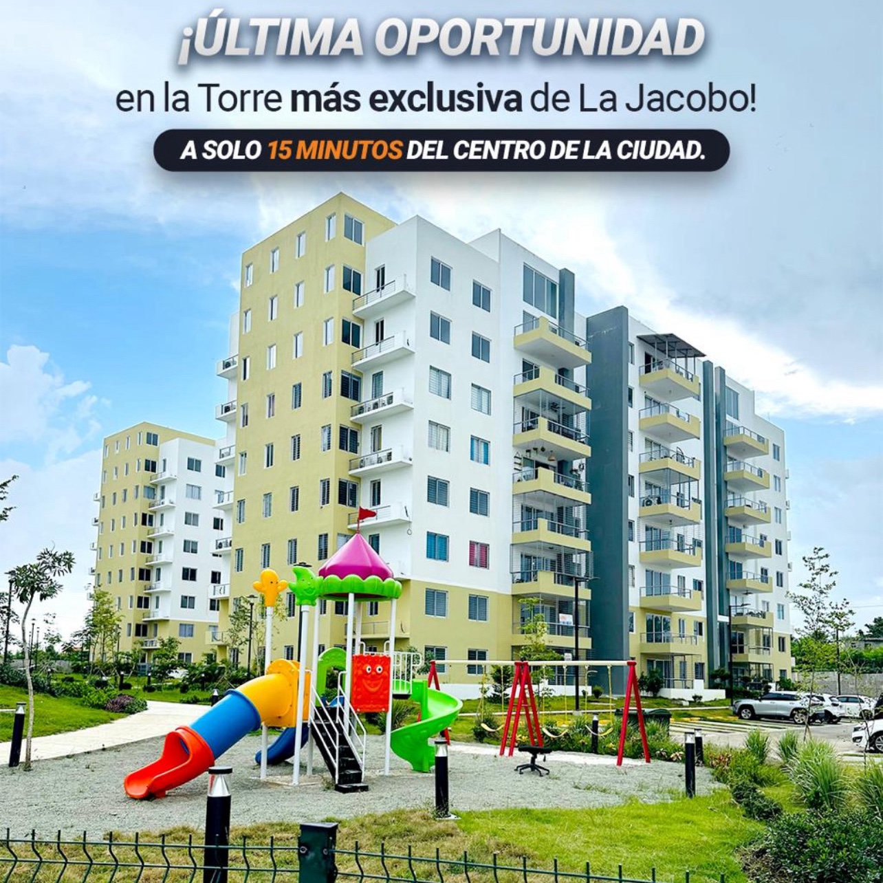 apartamentos - venta de apartamento en la torre más exclusiva de  Jacobo MAJLUTA con piscina  0