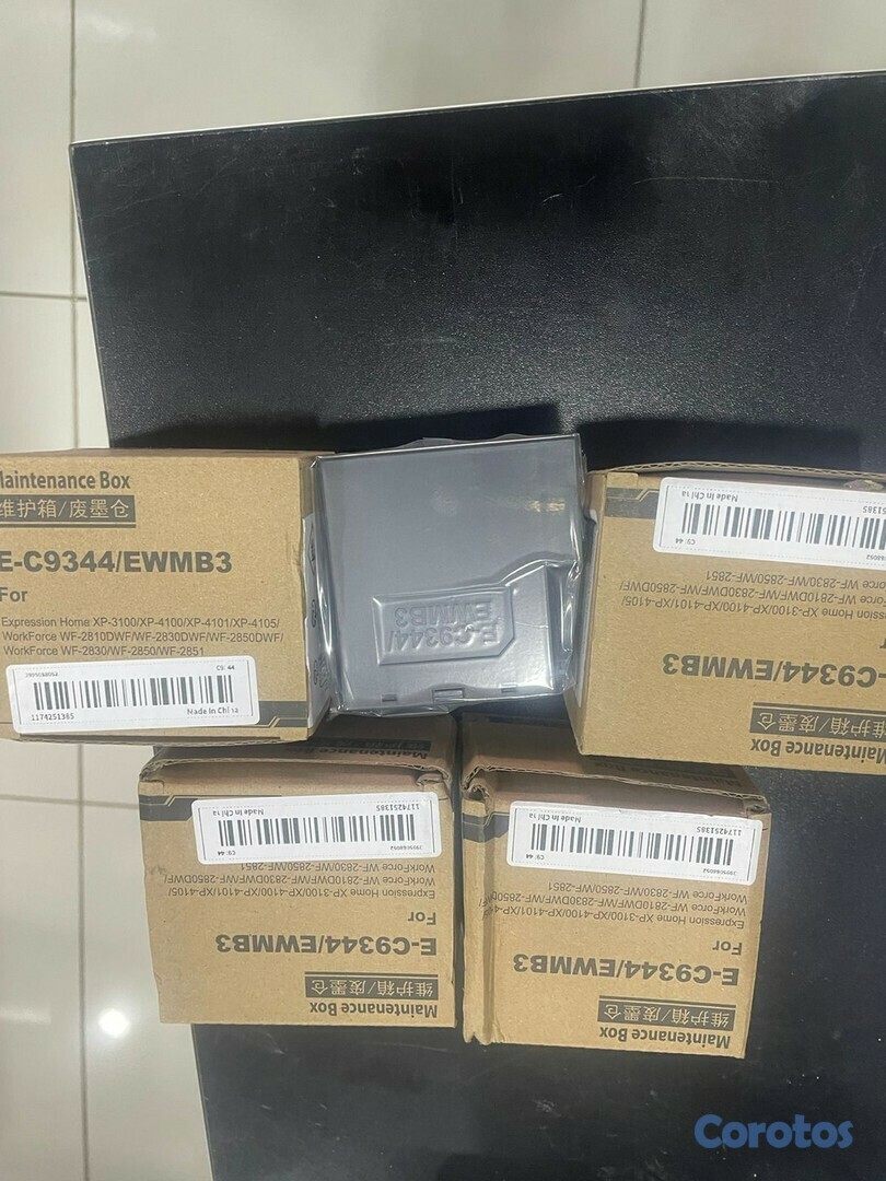 impresoras y scanners - TENEMOS TODAS LAS CAJA DE MANTENIMIENTO (RECIPIENTE PARA RECIDUO ) EPSON ,CANON  2