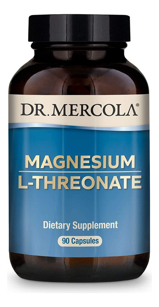 Salud y Equipamiento Médico - Treonato Magnesio Dr. Mercola - Unidad 0